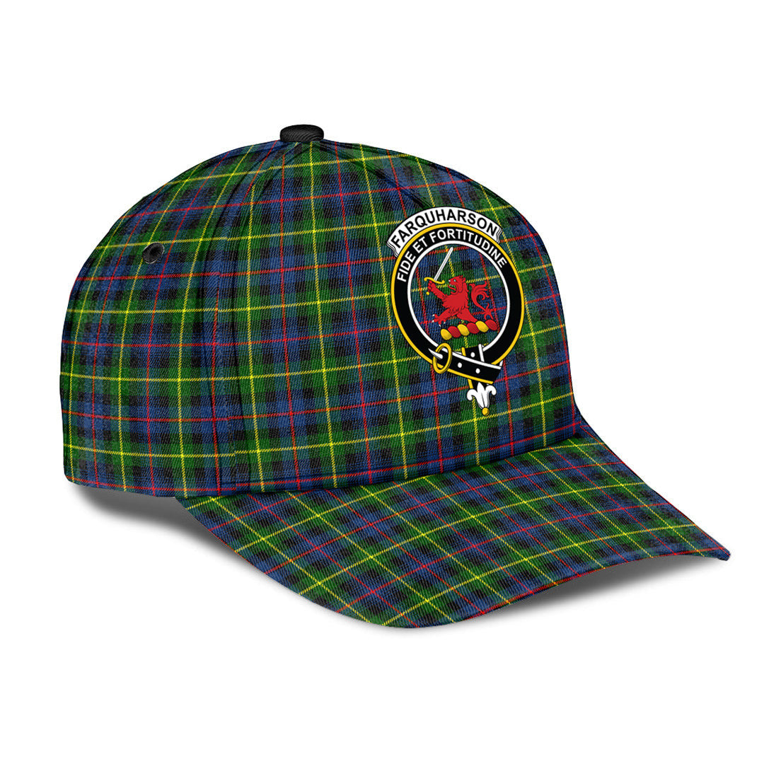 Farquharson Modern Tartan Crest Classic Cap