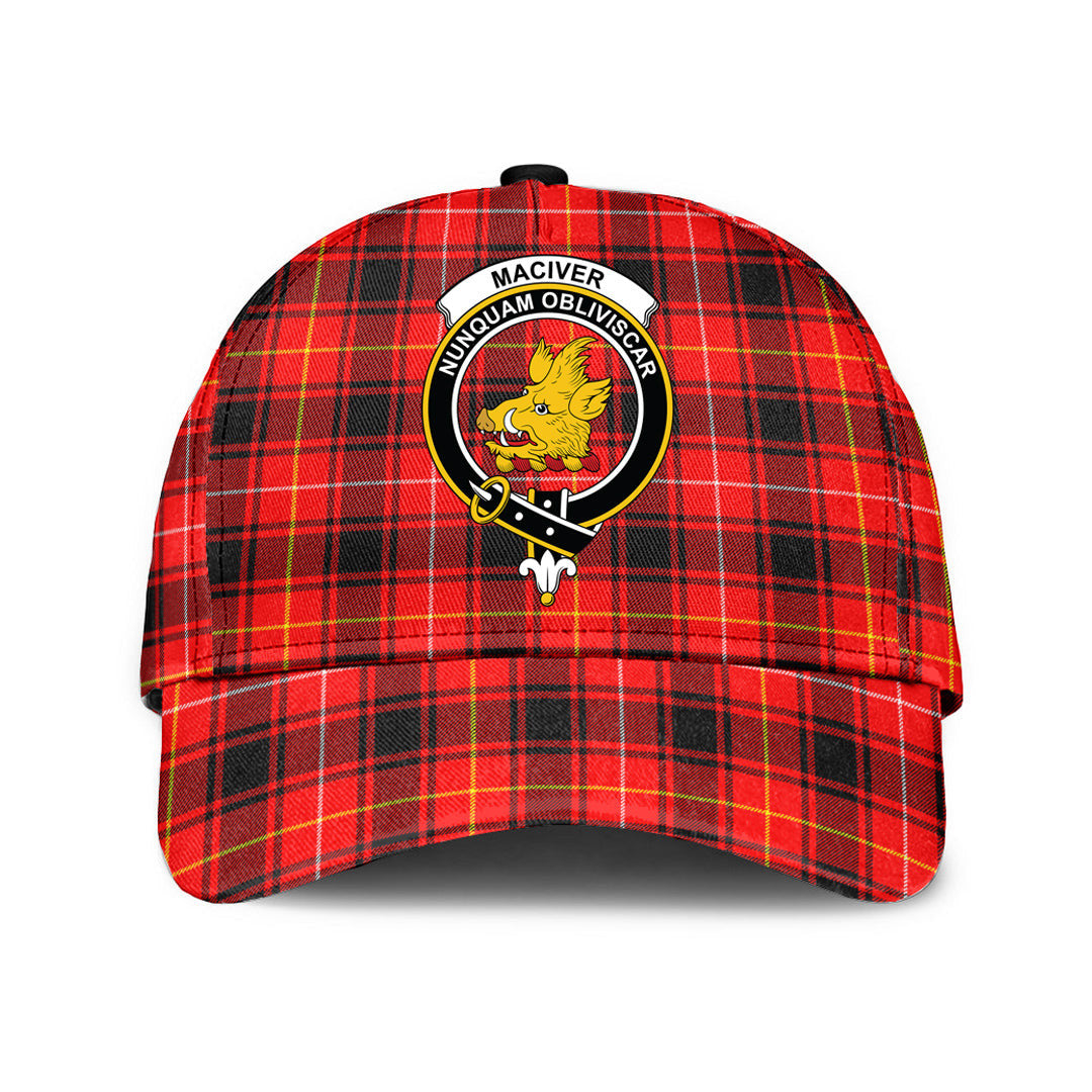 MacIver Modern Tartan Crest Classic Cap