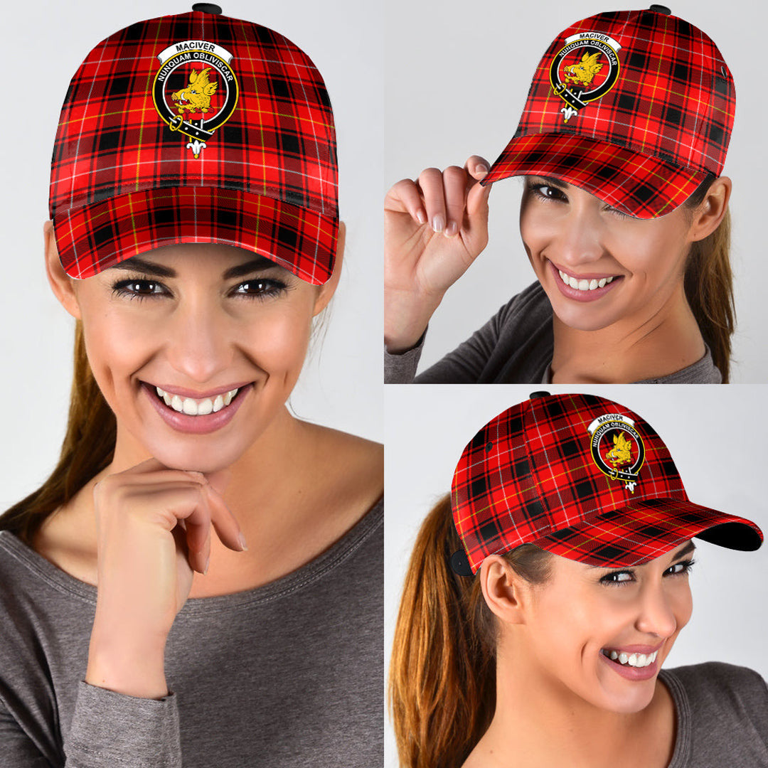 MacIver Modern Tartan Crest Classic Cap