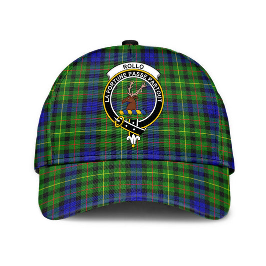 Rollo Modern Tartan Crest Classic Cap