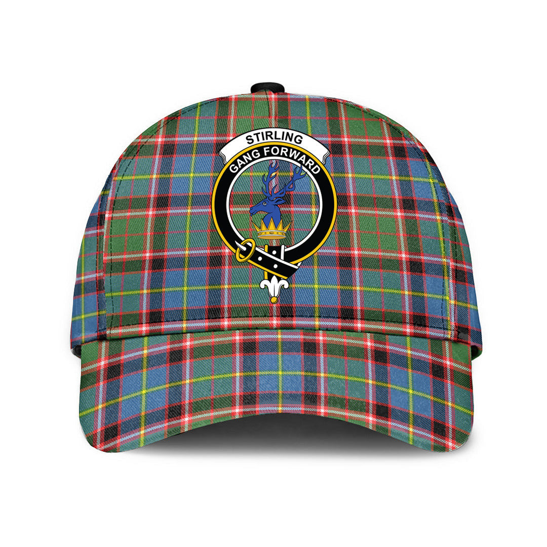 Stirling Bannockburn District Tartan Crest Classic Cap