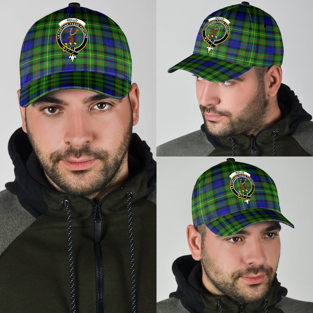Rollo Modern Tartan Crest Classic Cap