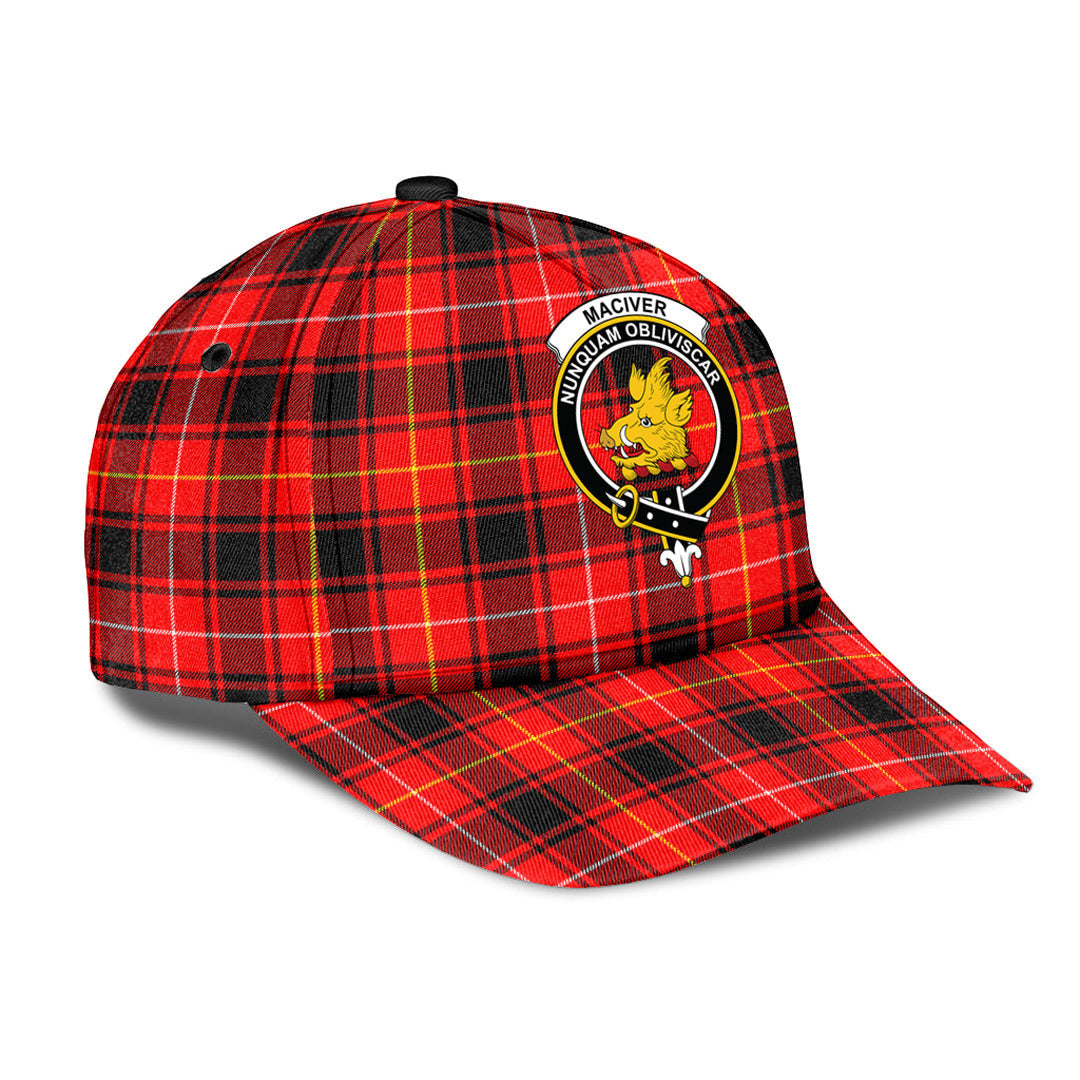 MacIver Modern Tartan Crest Classic Cap