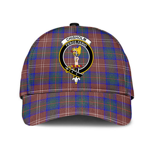 Chisholm Hunting Modern Tartan Crest Classic Cap