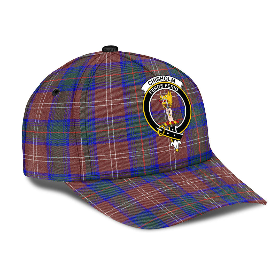 Chisholm Hunting Modern Tartan Crest Classic Cap