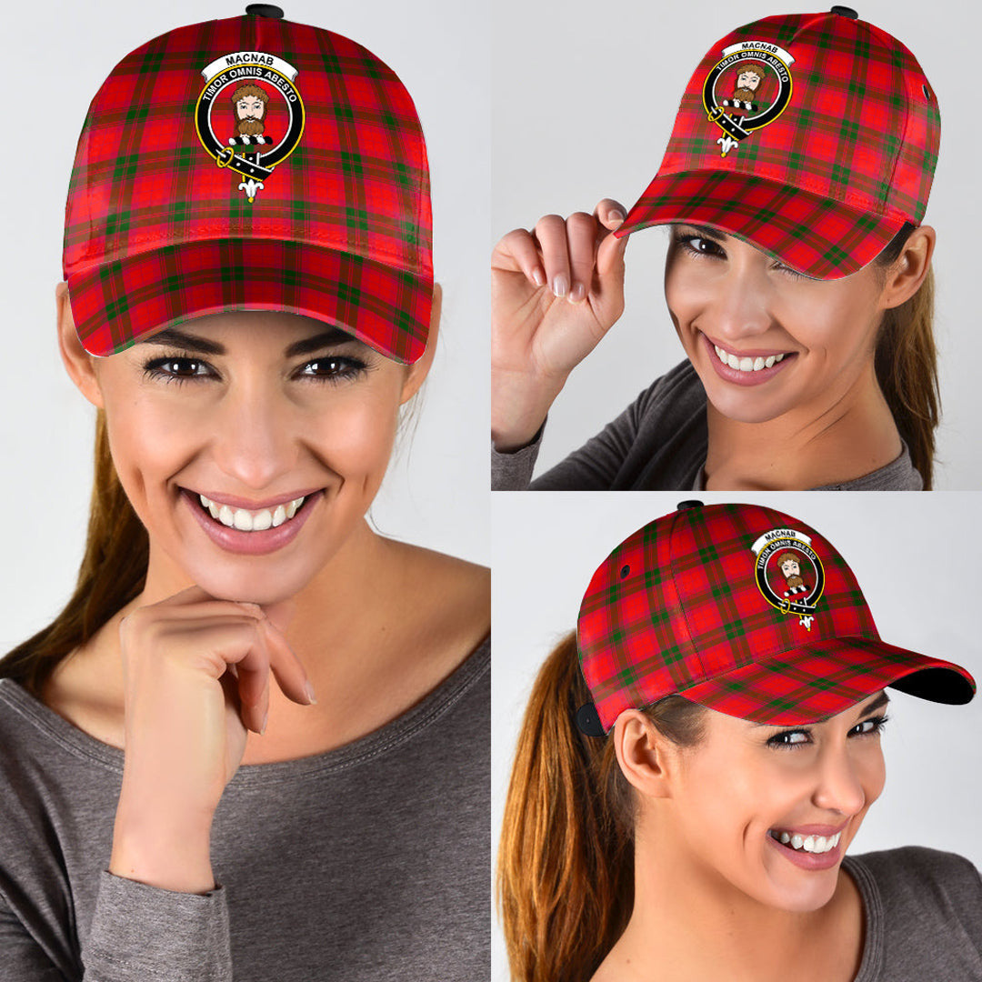 MacNab Modern Tartan Crest Classic Cap