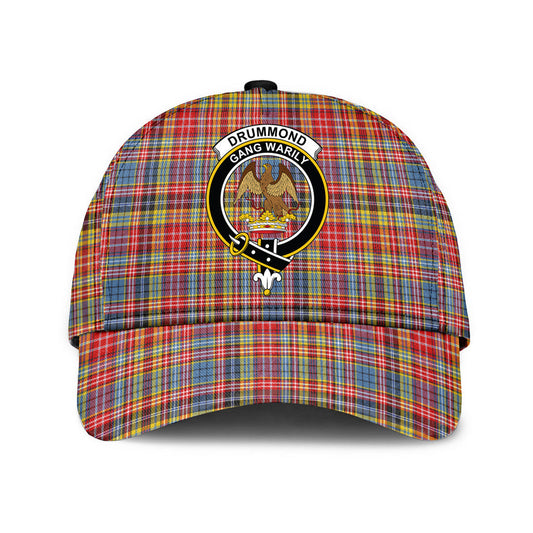 Drummond of Strathallan Tartan Crest Classic Cap