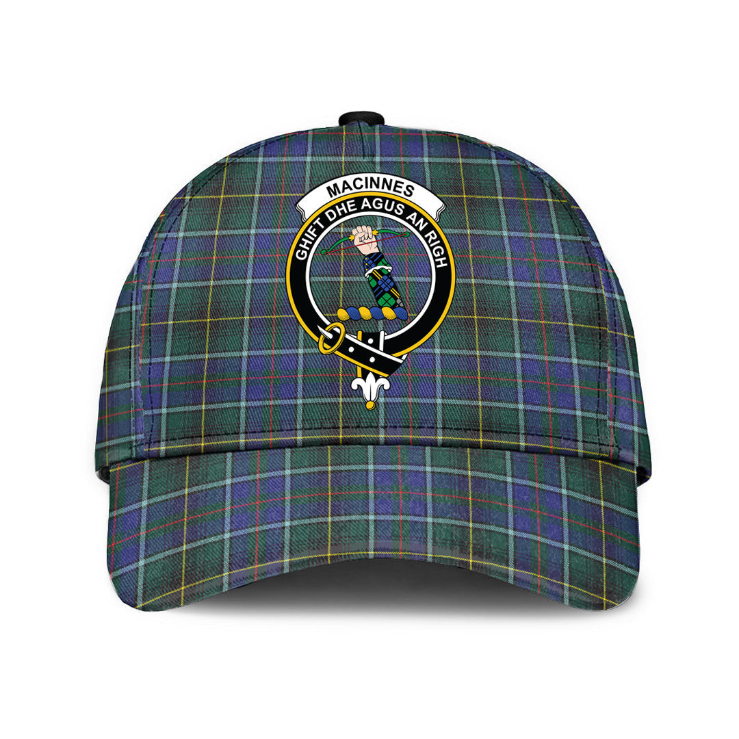 MacInnes Modern Tartan Crest Classic Cap