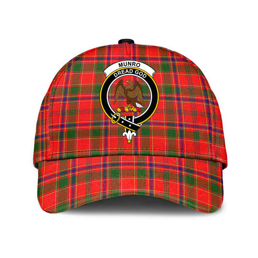 Munro Modern Tartan Crest Classic Cap