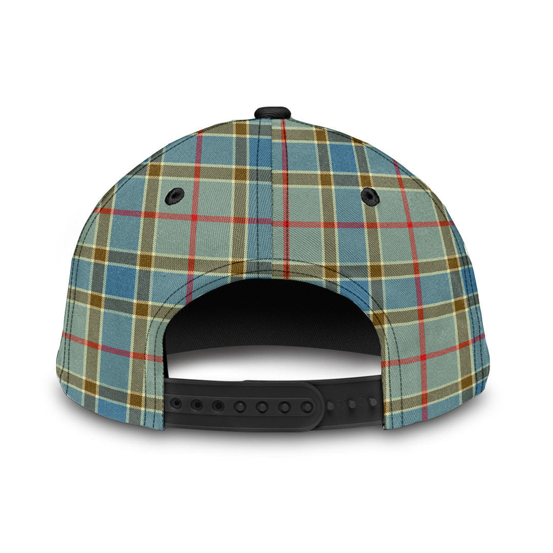 Balfour Blue Tartan Crest Classic Cap