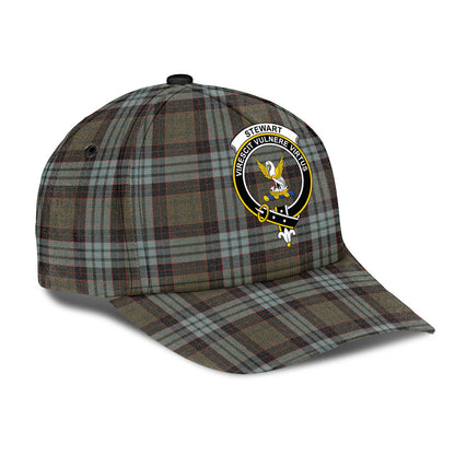 Stewart Old Weathered Tartan Crest Classic Cap