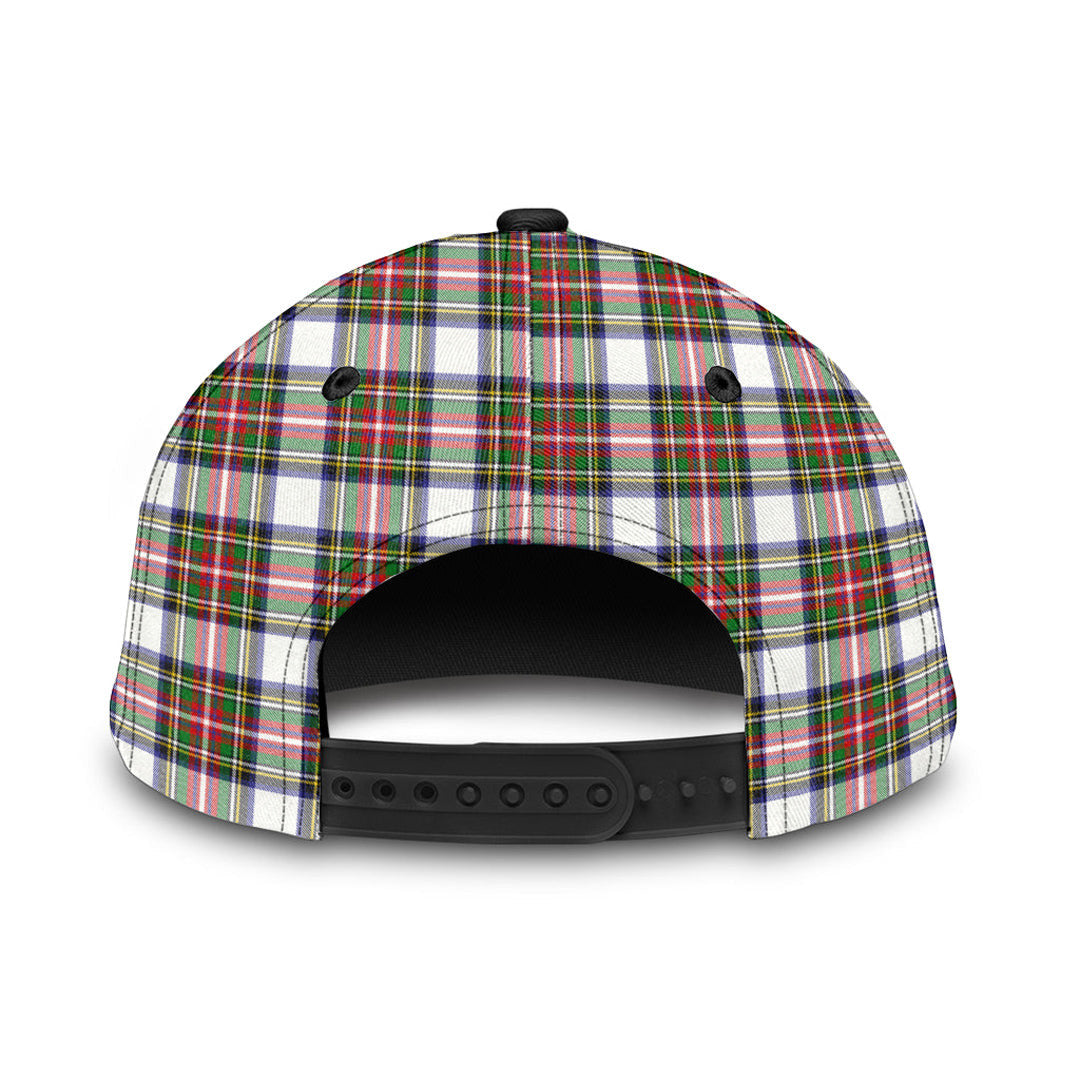 Stewart Dress Modern Tartan Crest Classic Cap