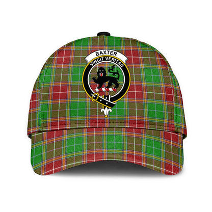 Baxter Modern Tartan Crest Classic Cap