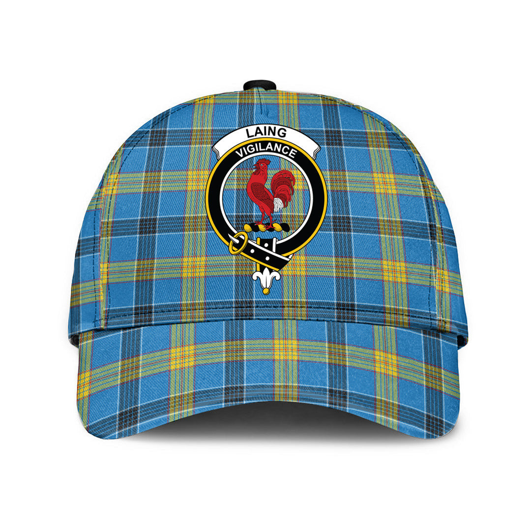 Laing Tartan Crest Classic Cap