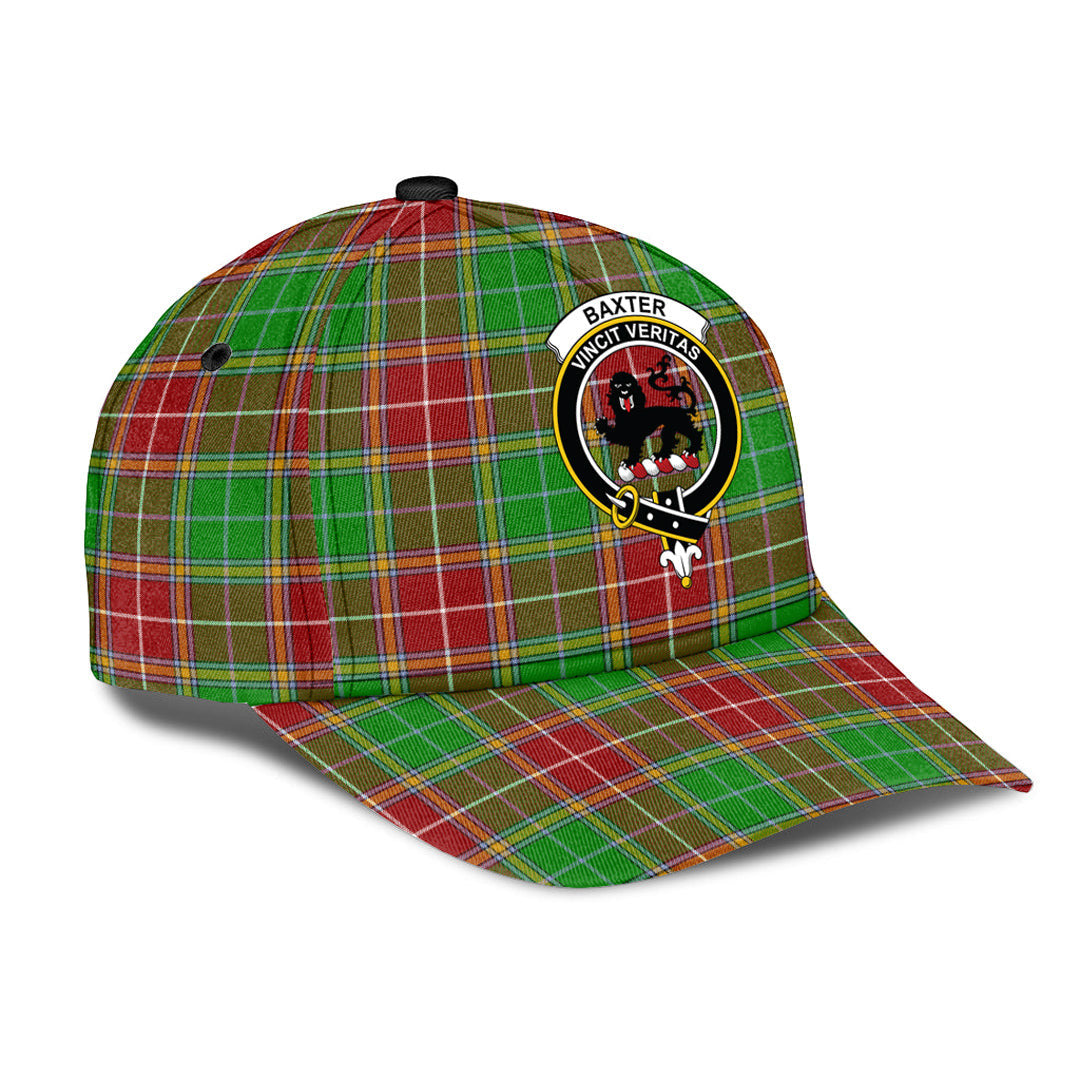 Baxter Modern Tartan Crest Classic Cap