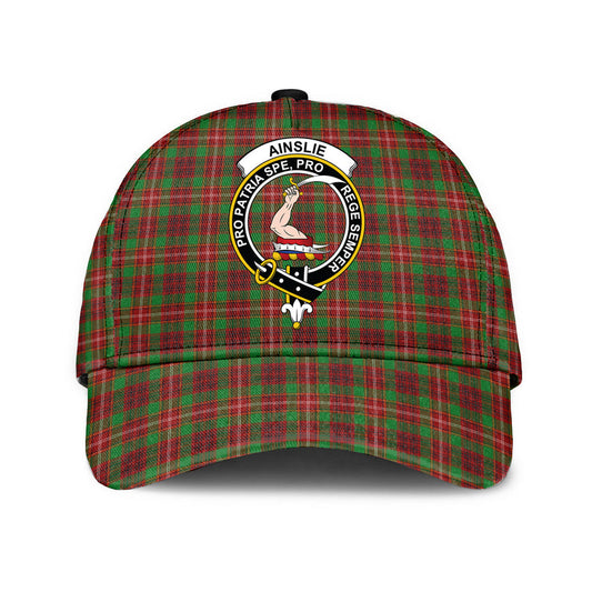 Ainslie Tartan Crest Classic Cap