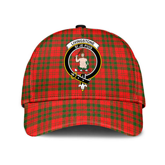 Livingstone Modern Tartan Crest Classic Cap