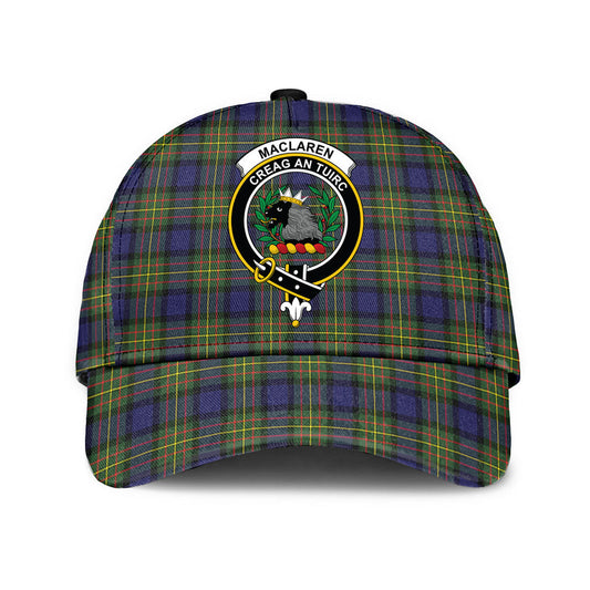 MacLaren Modern Tartan Crest Classic Cap