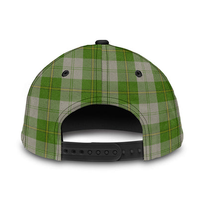 Cunningham Dress Green Dancers Tartan Crest Classic Cap