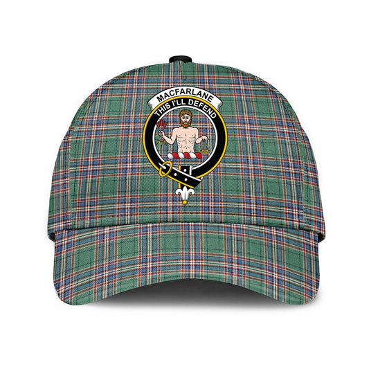 MacFarlane Hunting Ancient Tartan Crest Classic Cap