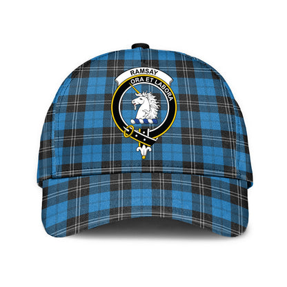 Ramsay Blue Ancient Tartan Crest Classic Cap