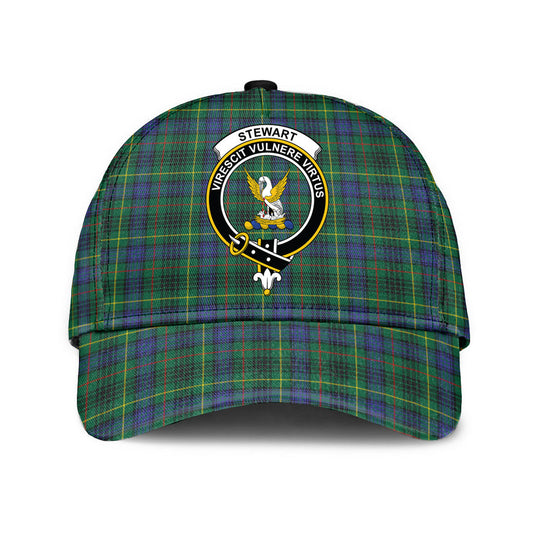 Stewart Hunting Modern Tartan Crest Classic Cap