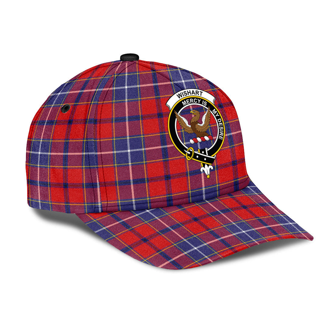 Wishart Dress Tartan Crest Classic Cap