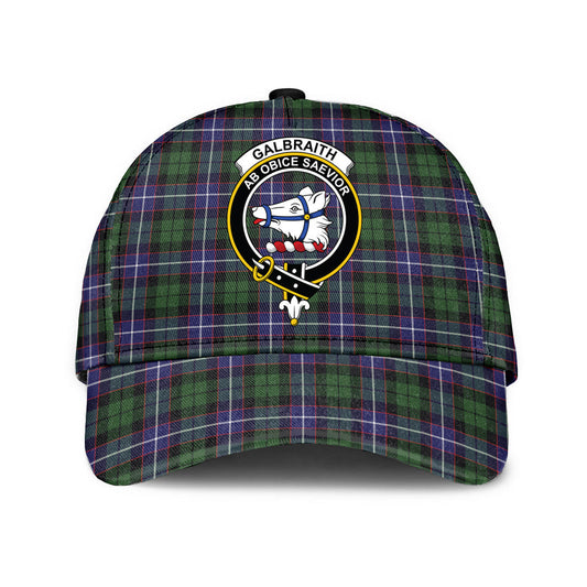 Galbraith Modern Tartan Crest Classic Cap