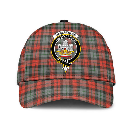 MacLachlan Weathered Tartan Crest Classic Cap