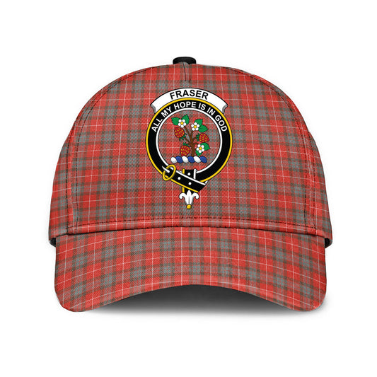 Fraser Weathered Tartan Crest Classic Cap