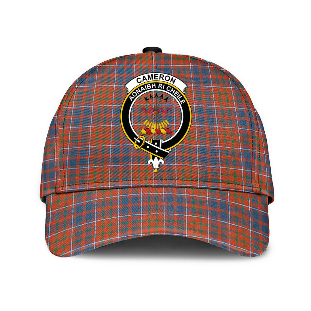 Cameron of Lochiel Ancient Tartan Crest Classic Cap