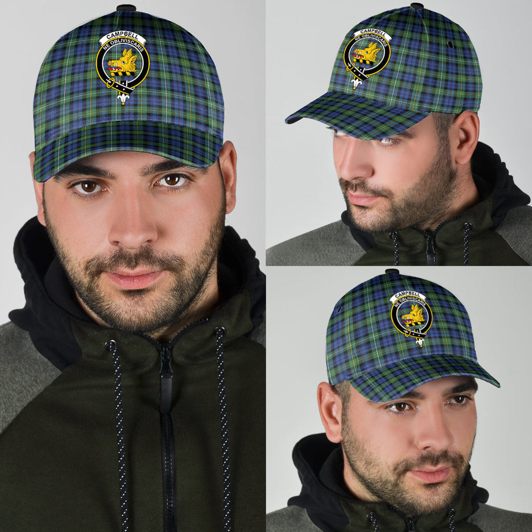 Campbell Argyll Ancient Tartan Crest Classic Cap