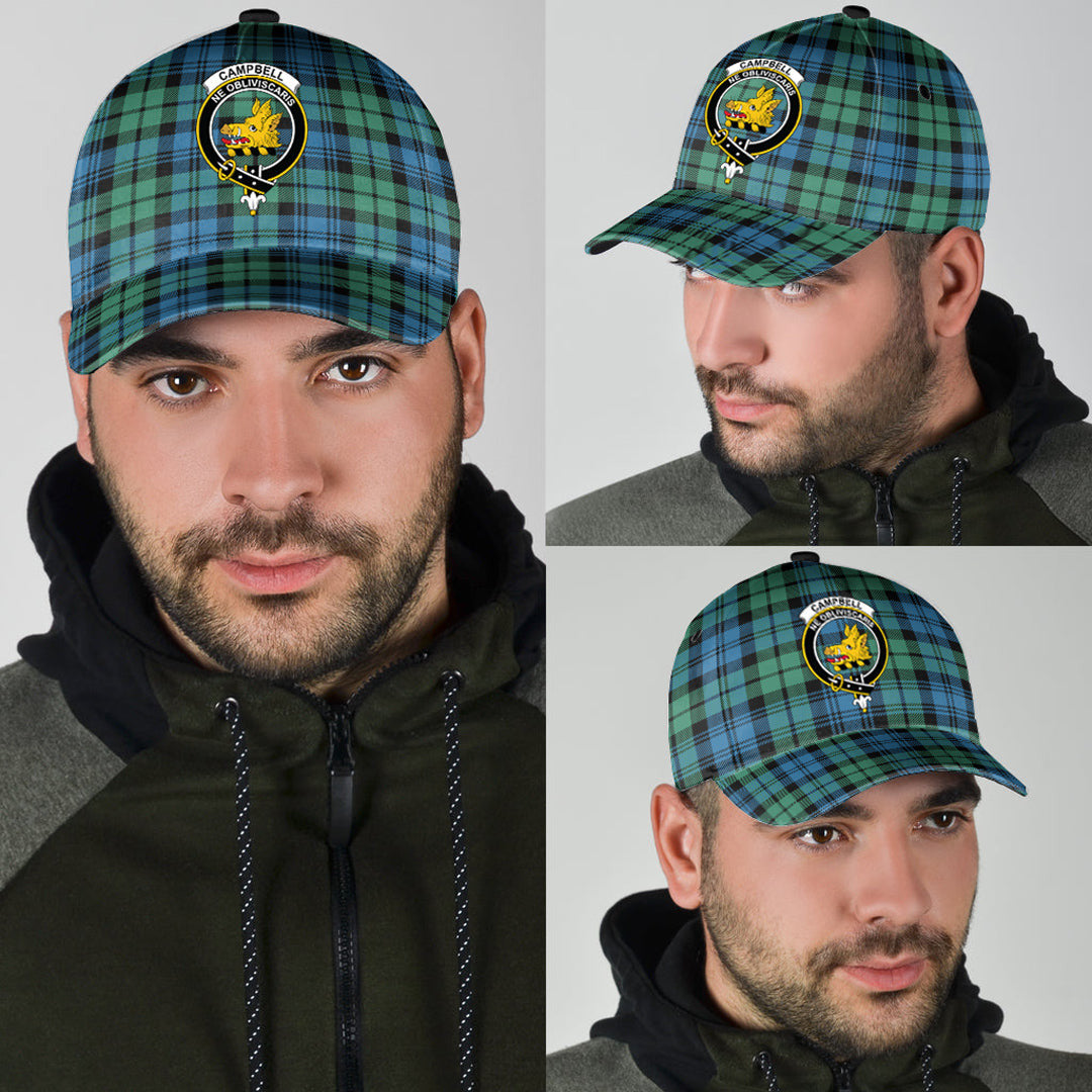 Campbell Ancient 01 Tartan Crest Classic Cap