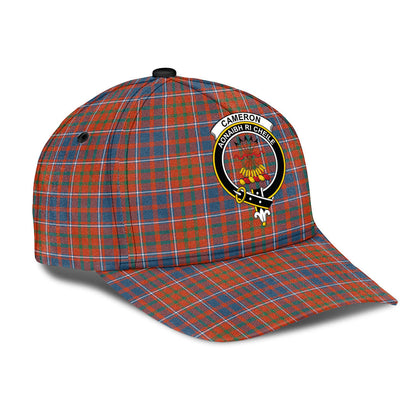 Cameron of Lochiel Ancient Tartan Crest Classic Cap