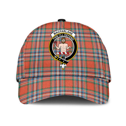 MacFarlane Ancient Tartan Crest Classic Cap