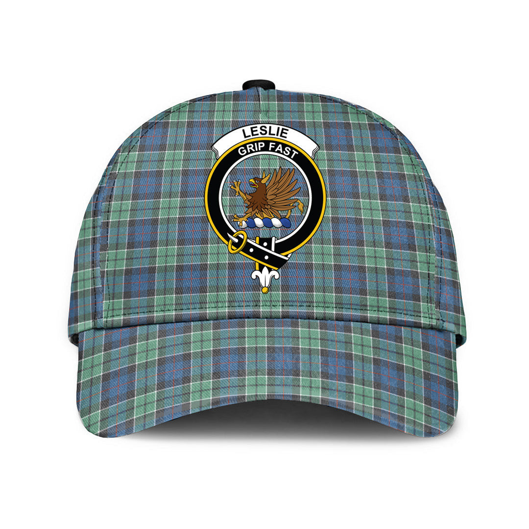 Leslie Hunting Ancient Tartan Crest Classic Cap