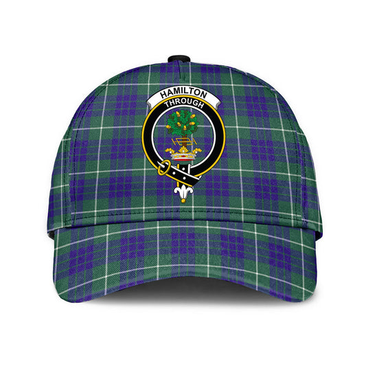 Hamilton Hunting Modern Tartan Crest Classic Cap