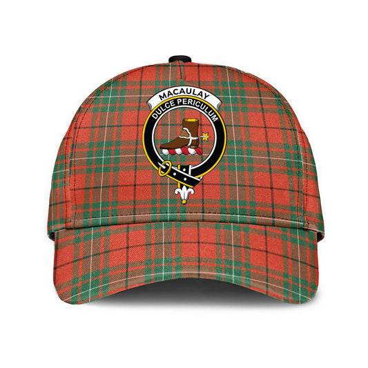 MacAulay Ancient Tartan Crest Classic Cap