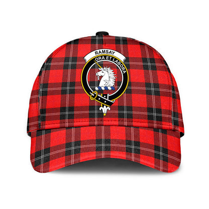 Ramsay Modern Tartan Crest Classic Cap