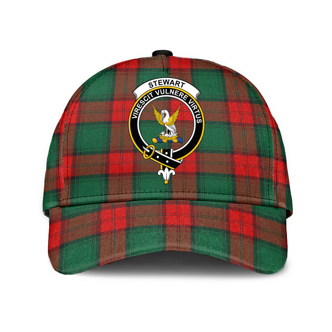 Stewart Atholl Modern Tartan Crest Classic Cap