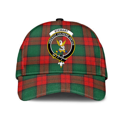 Stewart Atholl Modern Tartan Crest Classic Cap