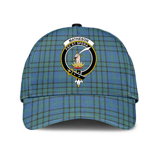 Matheson Hunting Ancient Tartan Crest Classic Cap