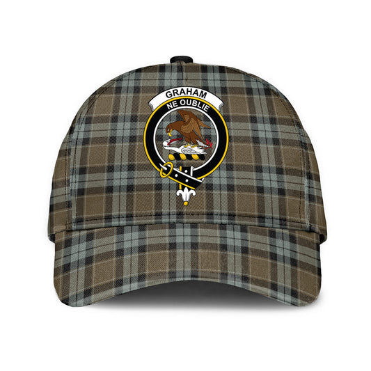 Graham of Menteith Weathered Tartan Crest Classic Cap