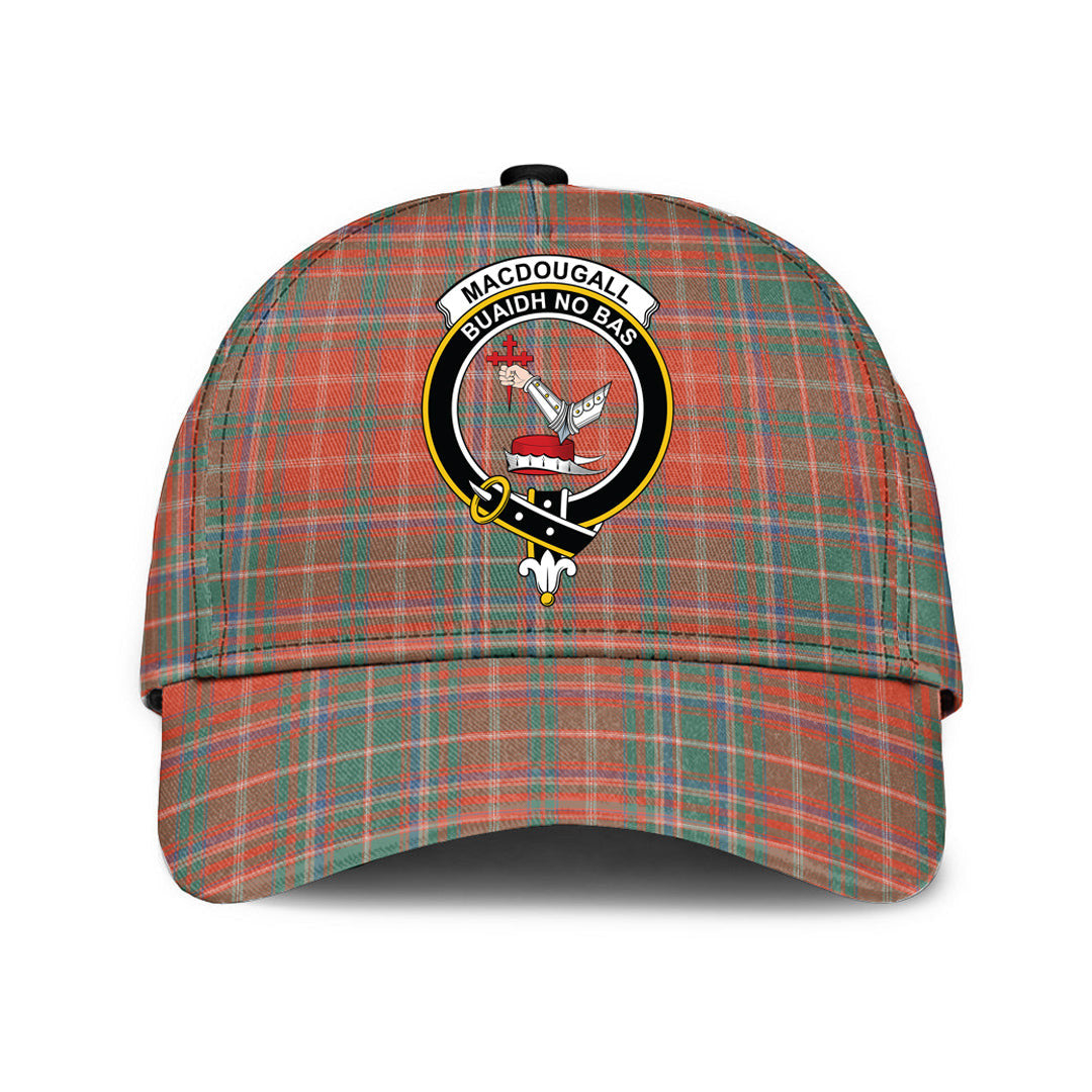 MacDougall Ancient Tartan Crest Classic Cap