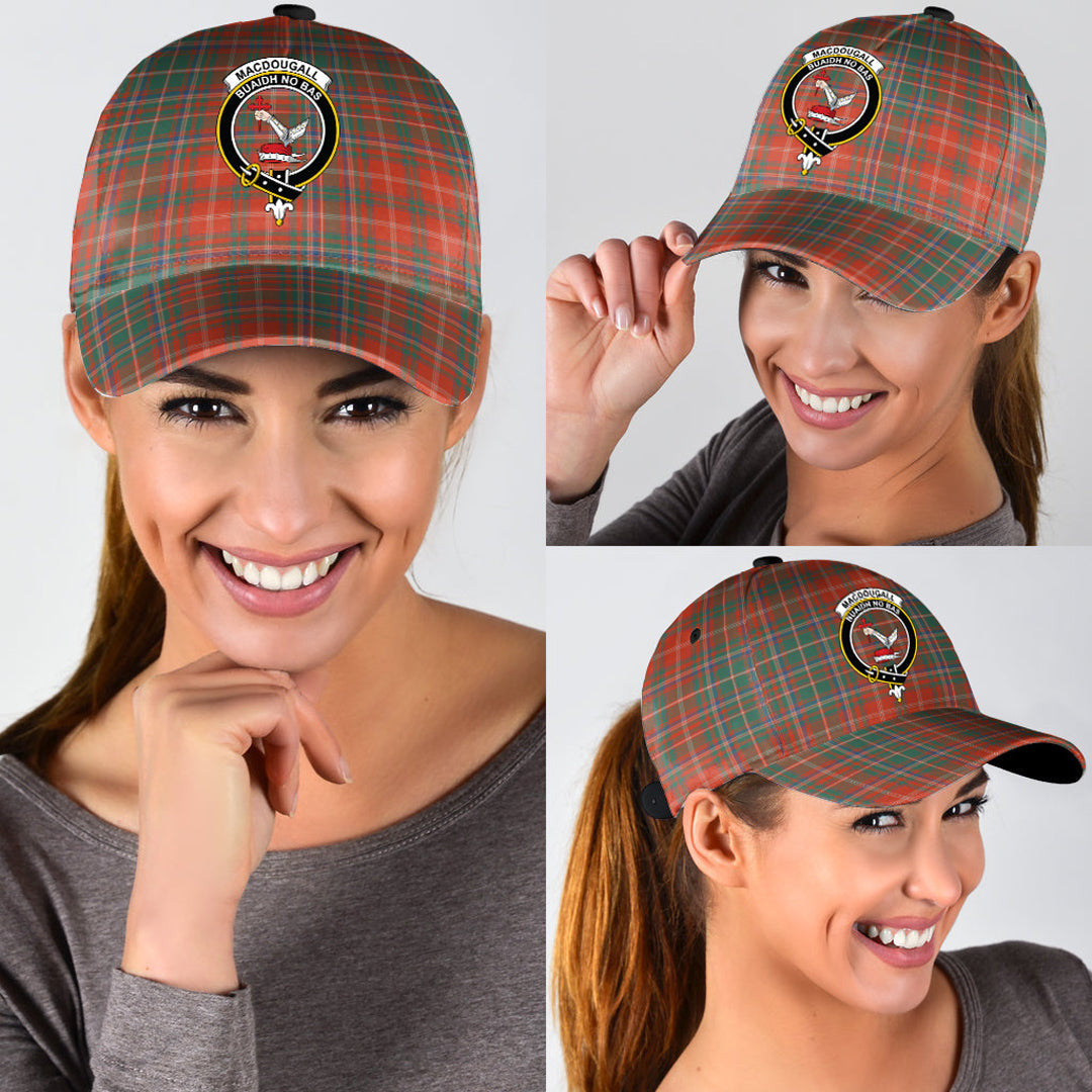 MacDougall Ancient Tartan Crest Classic Cap