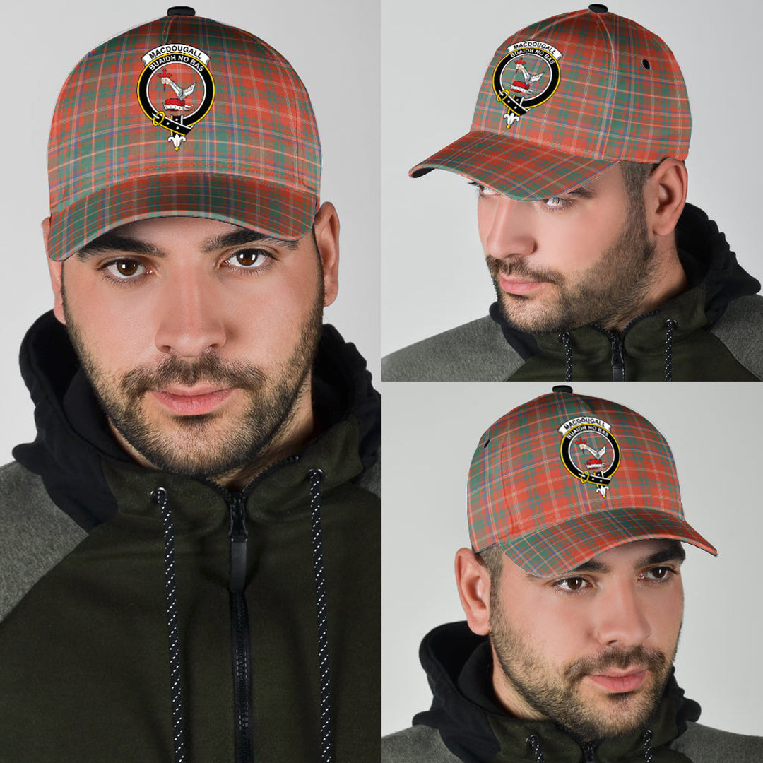 MacDougall Ancient Tartan Crest Classic Cap