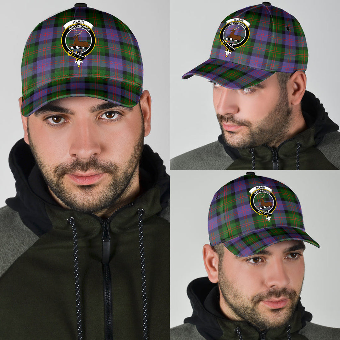 Blair Modern Tartan Crest Classic Cap