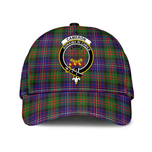 Cameron of Erracht Modern Tartan Crest Classic Cap