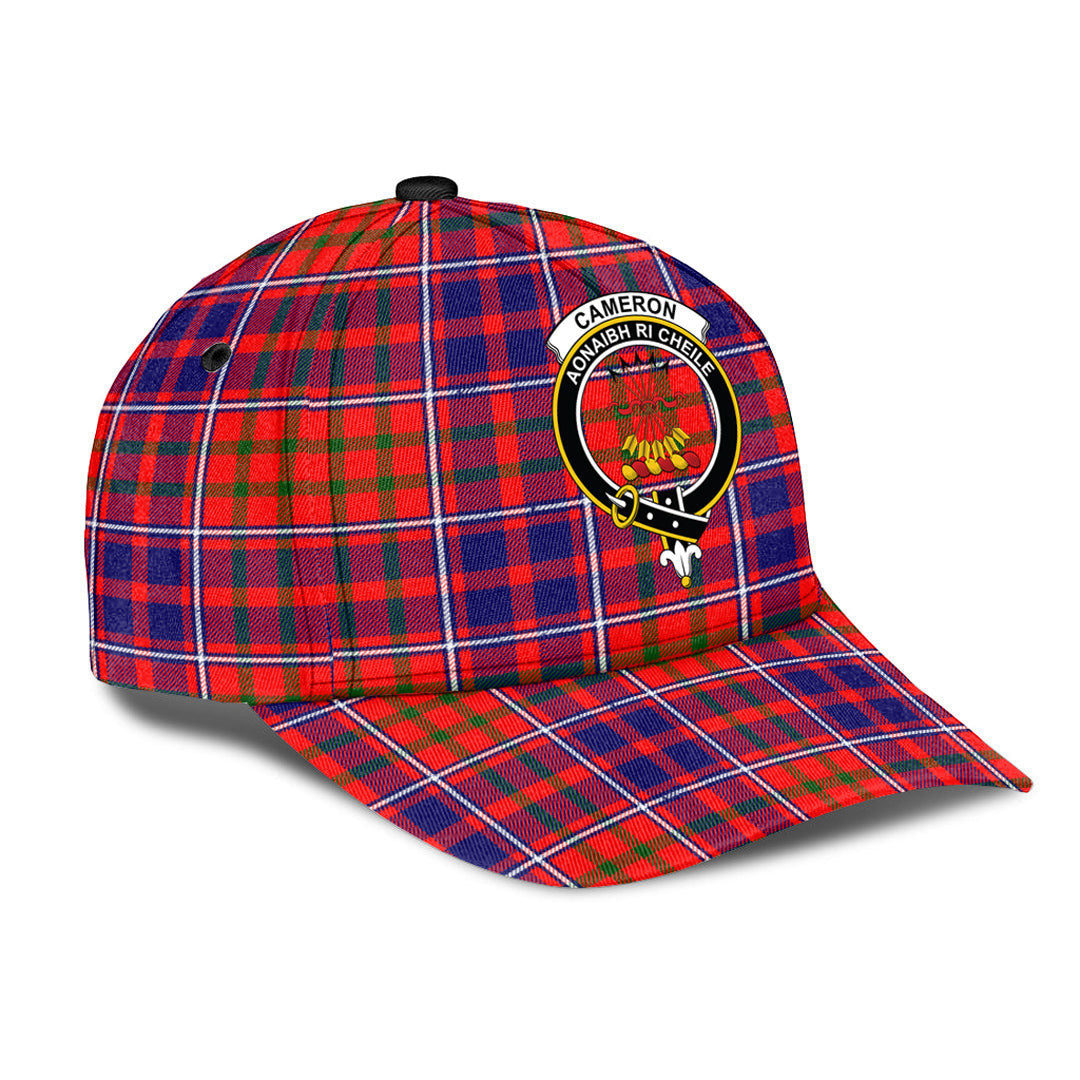 Cameron of Lochiel Modern Tartan Crest Classic Cap