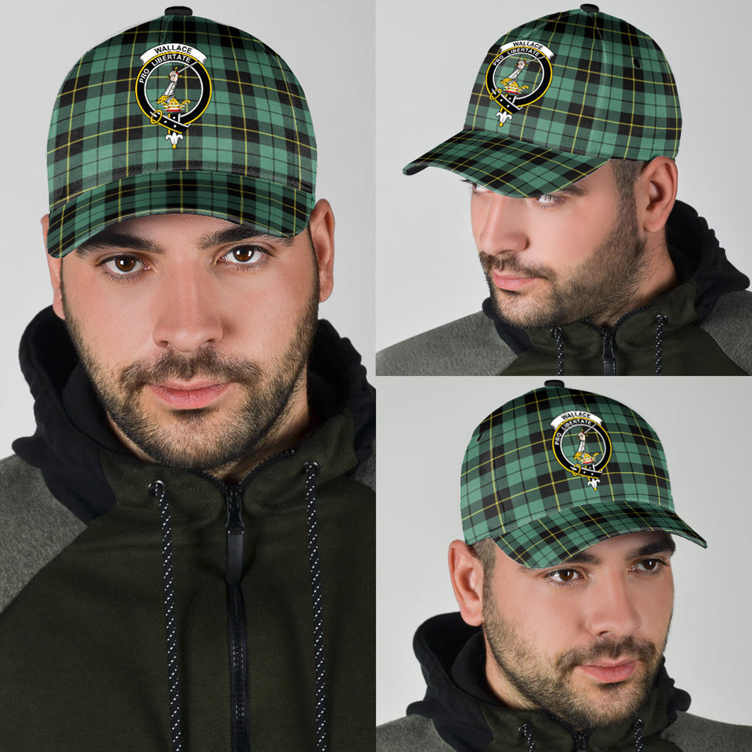 Wallace Hunting Ancient Tartan Crest Classic Cap